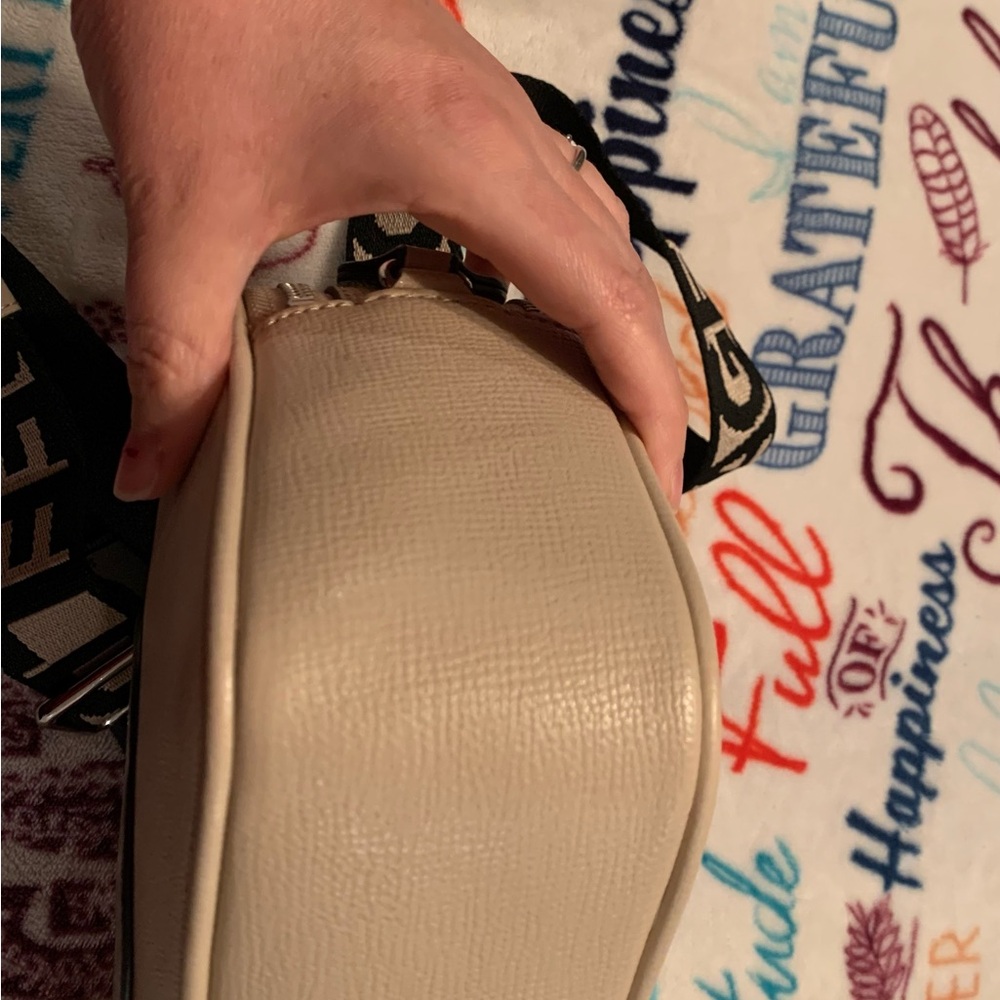 Karl Lagerfeld Paris Beige Crossbody Bag. NWT. - Picture 8 of 16